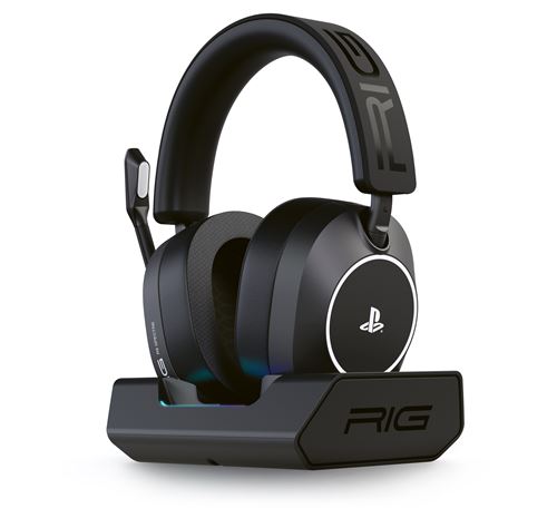 Nacon Noir Casque Sans Fil Rig R8 Pro Hs Pour Ps5