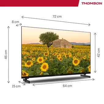 Pack Thomson MR100 - Base + Enceinte Satellite Noir - Son Multiroom Bluetooth, 60W, Connexion AUX 3.5mm