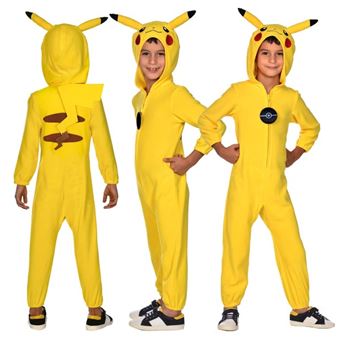 Déguisement enfant Amscan Pokémon Pikachu Taille 4-6 ans Jaune