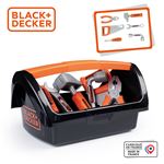 Atelier de bricolage Smoby Boîte à outils Black + Decker avec 6 outils