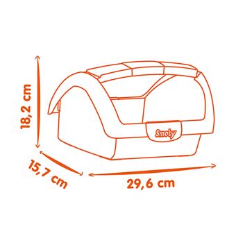 Atelier de bricolage Smoby Boîte à outils Black + Decker avec 6 outils