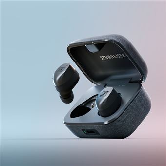 Ecouteurs sans fil à réduction du bruit Sennheiser Momentum 3 Bluetooth True Wireless Gris graphite