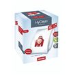 Pack XL de 8 Sacs aspirateur Miele 3D FJM HyClean Blanc et rouge