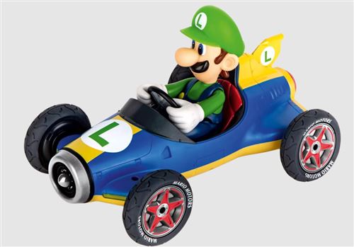 Voiture radio commandée Carrera Mario Kart Mach 8 Luigi