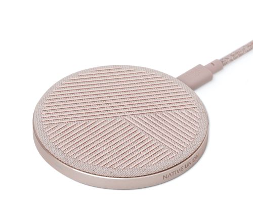 Chargeur à induction Native Union Drop 10 W Rose