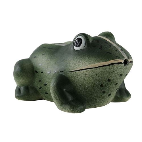 Décoration d'extérieur Grenouille de bienvenue Vert