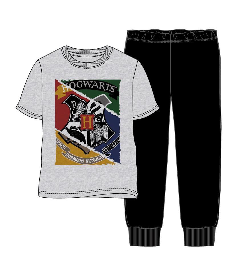 Pyjama Harry Potter pour homme Taille S Gris et Noir Autres vetements goodies Achat prix fnac