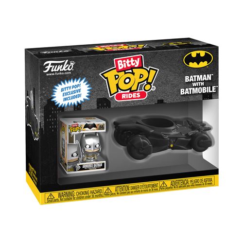 Figurine Funko Bitty Pop Ride DC Batman with Batmobile État correct - Funko reconditionné disponible sur Fnac