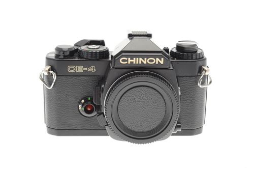 Appareil photo reflex argentique Chinon CE-4 noir + Objectif Ozunon 35-70mm f/3,5-4,8 - Reconditionn