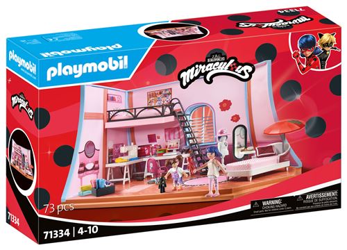 Playmobil Miraculous 71334 Chambre De Marinette