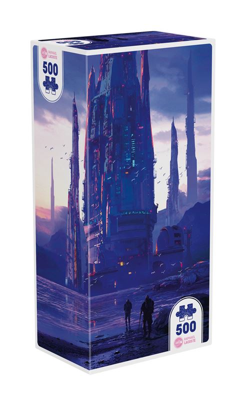 Puzzle 500 pièces Iello Universe Steeples