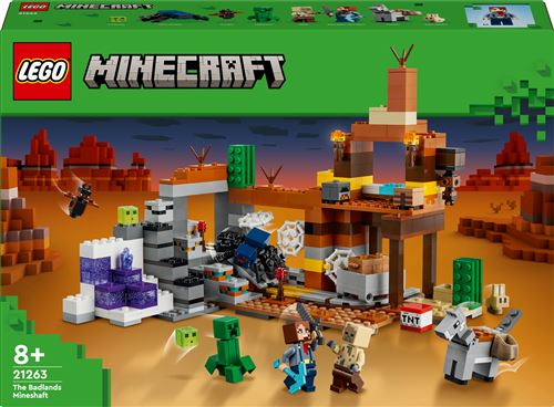 LEGO® Minecraft® 21263 La mine des Badlands État correct - LEGO Minecraft reconditionné disponible sur Fnac