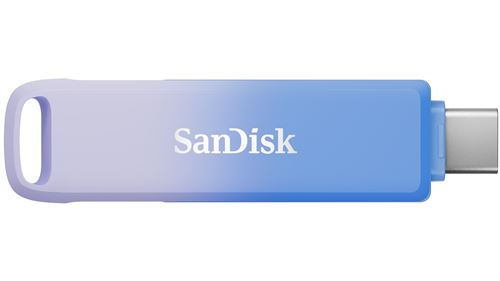 Clé USB SanDisk Creator Phone Drive 256 Go Bleu et Violet