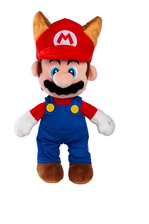 Super Mario Peluche Tanuki Mario 30 Cm - vue 2