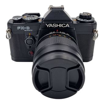 Appareil photo argentique Yashica Ninja Star Noir Reconditionné