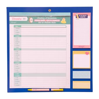 Calendrier familial 2021 Mr. Wonderful Une année 2021 remplie de bonheur