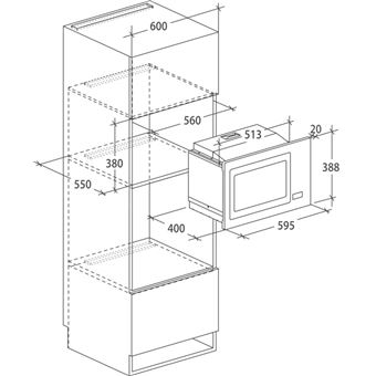 Micro-ondes encastrables ROSIèRES, RMGS28PNPRO