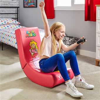 Chaise gaming X-Rocker Princesse Peach Collection Nintendo