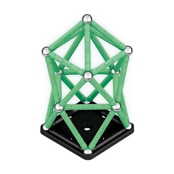 Jeu de construction magnétique Geomag Ecofriendly 60 pièces Glow