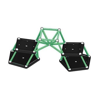 Jeu de construction magnétique Geomag Ecofriendly 60 pièces Glow