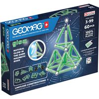 Geomag Mechanics Gravity - Ecofriendly 197 pièces Geomag : King Jouet, Constructions magnétiques