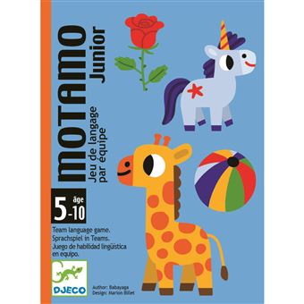 Jeu de cartes Djeco Motamo Junior