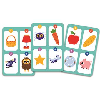 Jeu de cartes Djeco Motamo Junior