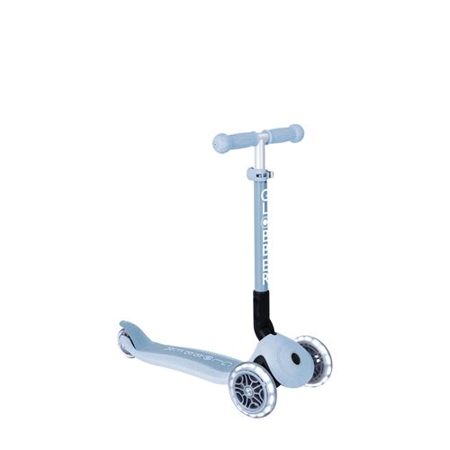 TROTTINETTE 3 ROUES JUNIOR FOLDABLE LIGHTS ECO BLUBERRY
