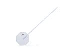 Lampe de bureau Gingko Octogone Blanc