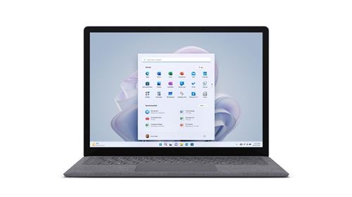 Pc Portable Microsoft Surface Laptop 5 13.5'' Ecran Tactile Intel Core I5 8 Go Ram 256 Go Ssd Platine