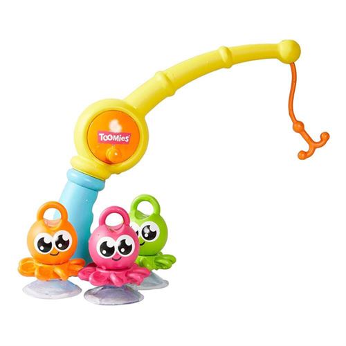 Tomy Multicolore Jouet Pour Le Bain Ma Canne À Pêche 3 En 1