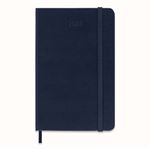 Agenda scolaire Moleskine 2022 2023 Journalier format de poche Rigide Bleu Saphir