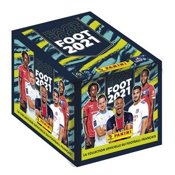 Boîte de 50 pochettes Panini Foot 2020/2021 Modèle aléatoire