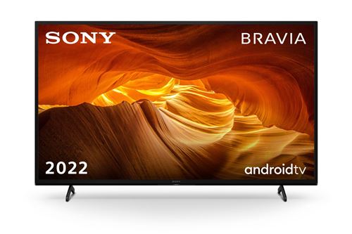 Sony KD-43X72K - 43 diagonale klasse (42.5 zichtbaar) - X72K Series led-achtergrondverlichting lcd-tv - Smart TV - Google TV - 4K UHD (2160p) 3840 x 2160 - HDR - Direct LED - zwart