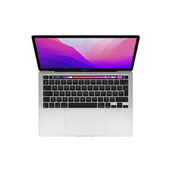 Apple MacBook Pro 13'' 256 Go SSD 8 Go RAM Puce M2 CPU 8 cœurs GPU 10 cœurs Argent Nouveau