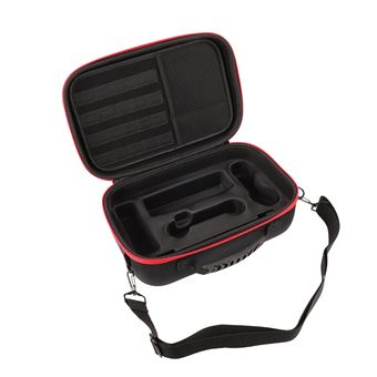 Grand sac de transport Konix Noir et Rouge pour Nintendo Switch