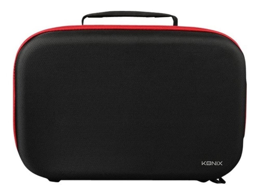 Housse Rigide Avec Dragonne Pour New 3DS XL / 3DS XL - Noire, Protection Complète Konix