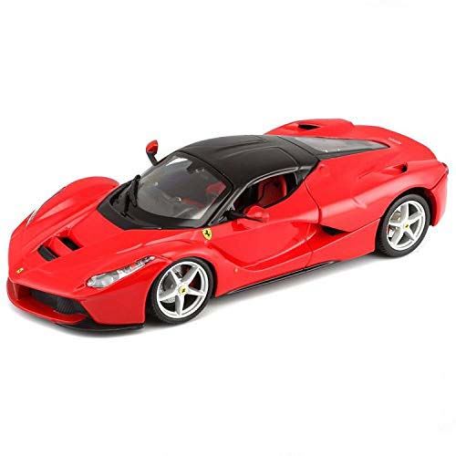 BURAGO Voiture Ferrari en métal Aperta Rouge a l'échelle 1/24eme - La Poste