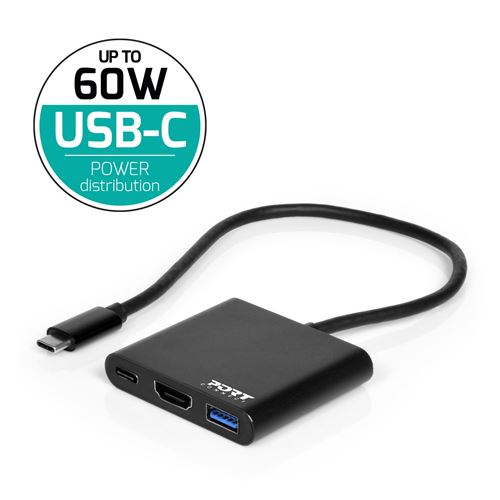 PORT Connect - mini station d'accueil USB-C pour PC et Mac - HDMI