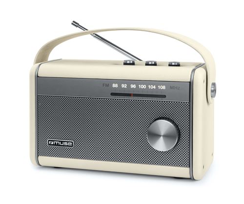 Radio Bluetooth MUSE M098SC – FM, Autonomie 10h - vue 4