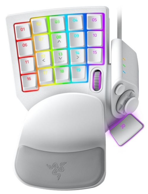 Clavier gaming Razer Tartarus Pro Blanc