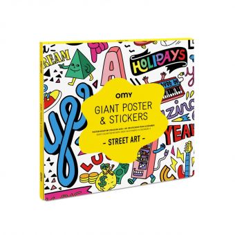 Poster et stickers Omy Street Art