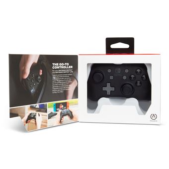 Manette sans fil améliorée PowerA pour Nintendo Switch Nano Noir