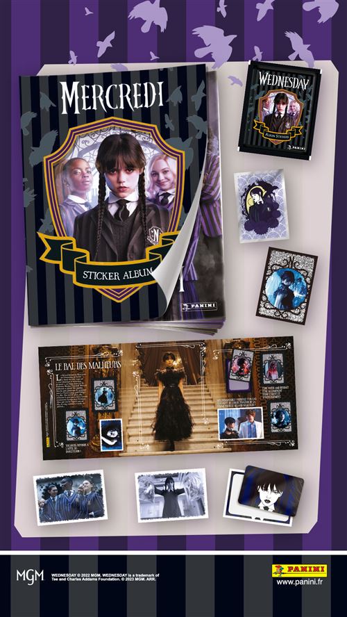 Wednesday Mystery Trading Cards - cartes manquantes