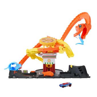 PISTA HOT WHEELS CITY ATAQUE ESPIRAL DE SERPIENTE