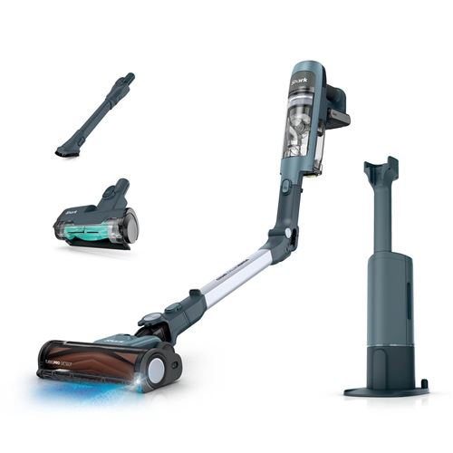 Aspirateur Balai Shark Power Detect Speed Clean&Empty Pet Pro Ia3241Eutiv Bleu Ardoise