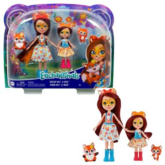 Poupées Enchantimals Felicity Renard et petite sœur