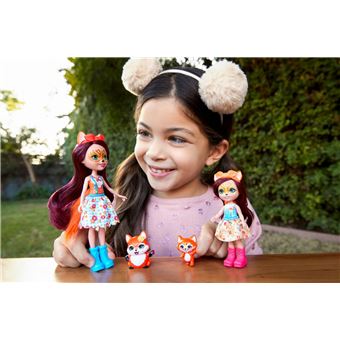 Poupées Enchantimals Felicity Renard et petite sœur