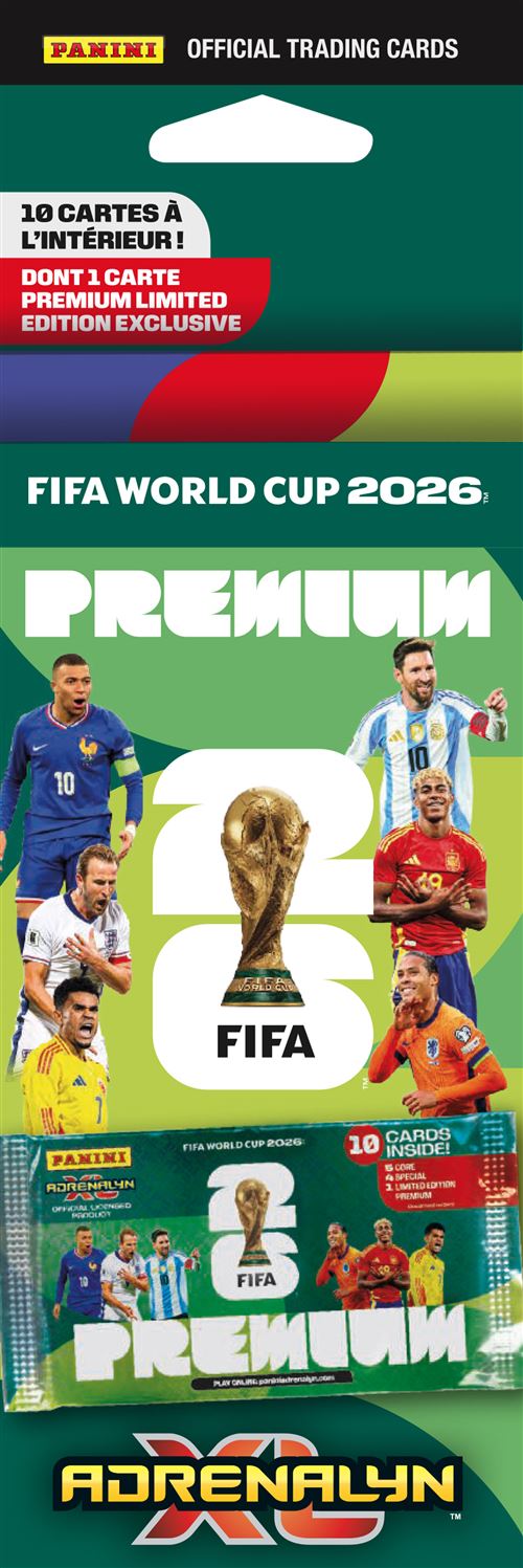 Carte à collectionner Panini Coupe du Monde de la Fifa 26™ TCG Blister 1 pochette Premium - Panini