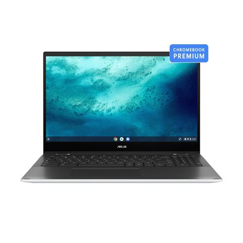 Chromebook Asus Cx5500Fea-E60013 15,6" Ecran Tactile Intel Core I3 8 Go Ram 128Go SSD Blanc